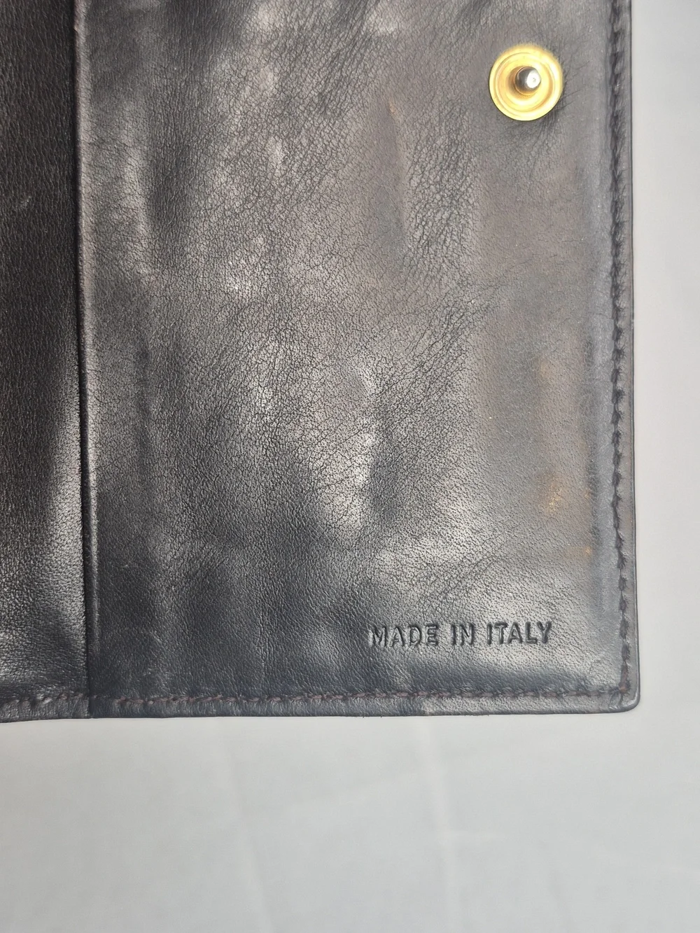 Miu Miu Tan Croc-Embossed Leather Wallet